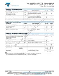 VS-20ETS12STRLPBF Datasheet Page 2