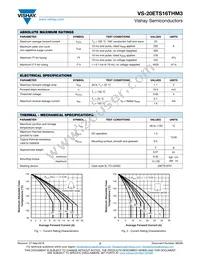 VS-20ETS16THM3 Datasheet Page 2