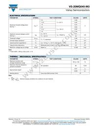 VS-20MQ040-M3/5AT Datasheet Page 2
