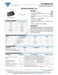 VS-20MQ060-M3/5AT Datasheet Cover