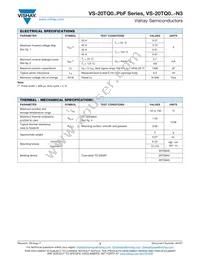 VS-20TQ045-N3 Datasheet Page 2