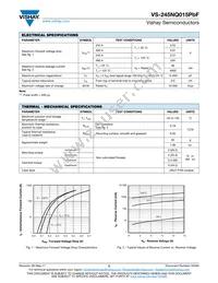 VS-245NQ015PBF Datasheet Page 2