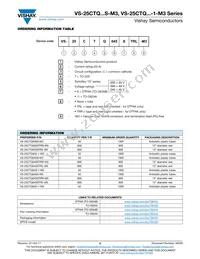 VS-25CTQ040STRL-M3 Datasheet Page 5