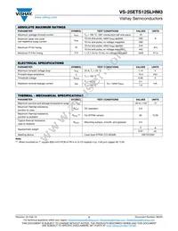 VS-25ETS12SLHM3 Datasheet Page 2
