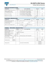 VS-25ETS12SPBF Datasheet Page 2