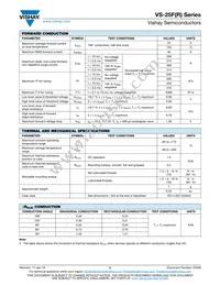 VS-25FR80M Datasheet Page 2
