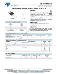 VS-25TTS12HM3 Datasheet Cover