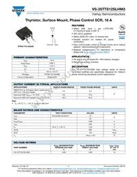 VS-25TTS12SLHM3 Datasheet Cover