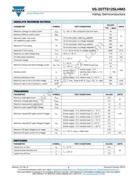 VS-25TTS12SLHM3 Datasheet Page 2