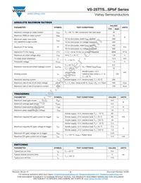 VS-25TTS12STRLPBF Datasheet Page 2