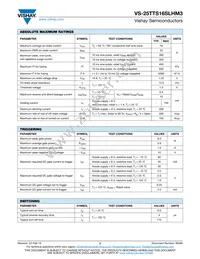 VS-25TTS16SLHM3 Datasheet Page 2