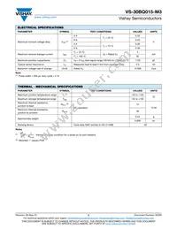 VS-30BQ015-M3/9AT Datasheet Page 2