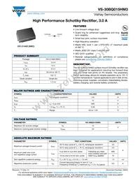 VS-30BQ015HM3/9AT Datasheet Cover