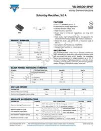 VS-30BQ015PBF Datasheet Cover