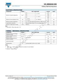 VS-30BQ040-M3/9AT Datasheet Page 2