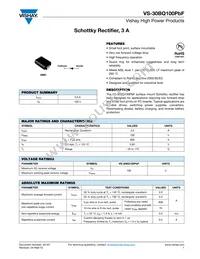 VS-30BQ100PBF Datasheet Cover