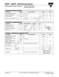 VS-30CPF04PBF Datasheet Page 2