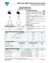 VS-30CPF10PBF Datasheet Cover