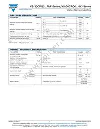 VS-30CPQ045PBF Datasheet Page 2