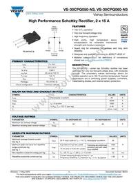 VS-30CPQ050-N3 Datasheet Cover