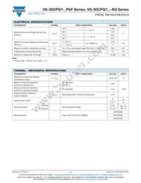 VS-30CPQ090PBF Datasheet Page 2