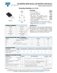 VS-30CPQ150PBF Datasheet Cover