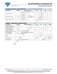 VS-30CPU04-N3 Datasheet Page 2