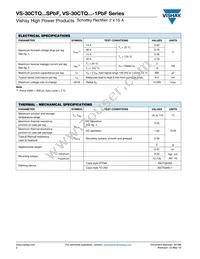 VS-30CTQ035STRRPBF Datasheet Page 2