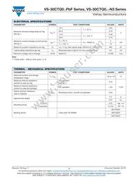 VS-30CTQ040-N3 Datasheet Page 2