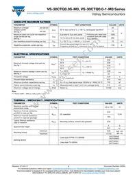 VS-30CTQ060STRR-M3 Datasheet Page 2