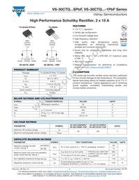 VS-30CTQ100G-1PBF Datasheet Cover