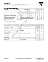 VS-30CTQ100GPBF Datasheet Page 2