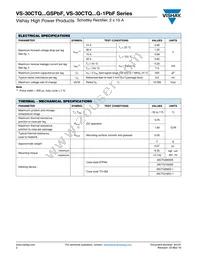 VS-30CTQ100GSPBF Datasheet Page 2