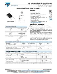 VS-30EPH03-N3 Datasheet Cover