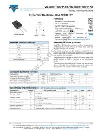 VS-30ETH06FP-F3 Cover