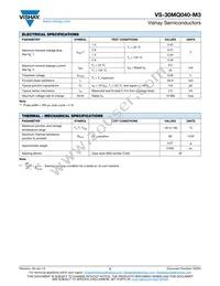 VS-30MQ040-M3/5AT Datasheet Page 2