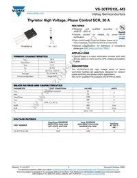 VS-30TPS12L-M3 Datasheet Cover