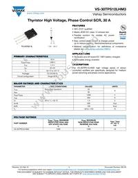 VS-30TPS12LHM3 Datasheet Cover