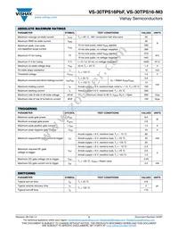 VS-30TPS16-M3 Datasheet Page 2