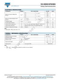 VS-30WQ10FNTRRHM3 Datasheet Page 2
