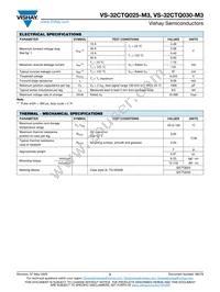 VS-32CTQ030-M3 Datasheet Page 2