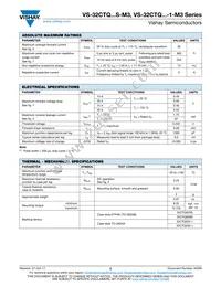 VS-32CTQ030STRR-M3 Datasheet Page 2