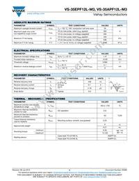 VS-35EPF12L-M3 Datasheet Page 2