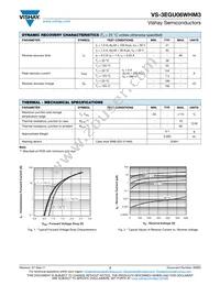 VS-3EGU06WHM3/5BT Datasheet Page 2