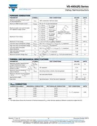 VS-400UR80D Datasheet Page 2