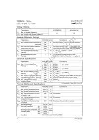 VS-403CMQ100 Datasheet Page 2