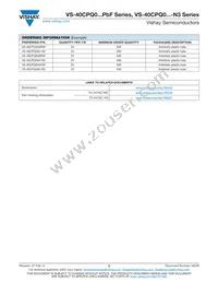 VS-40CPQ040PBF Datasheet Page 5