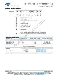 VS-40CTQ045STRL-M3 Datasheet Page 5