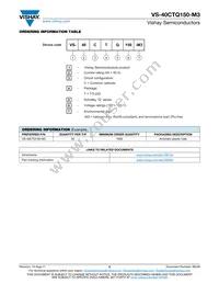 VS-40CTQ150-M3 Datasheet Page 5