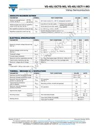 VS-40L15CTSTRR-M3 Datasheet Page 2